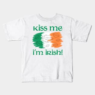 Kiss me I'm Irish Kids T-Shirt